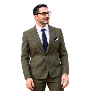 Tweed Suit PNG 05242024 PNG