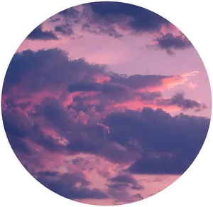 Twilight Clouds Sky Circle PNG