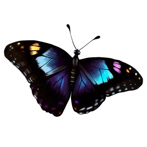 Twilight Glow Butterfly PNG 87