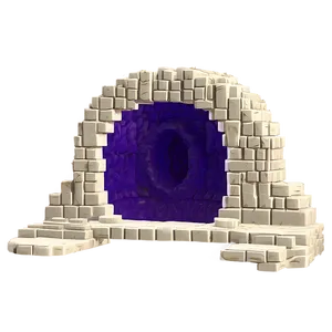 Twilight Nether Portal Scene Png Gtk82 PNG image