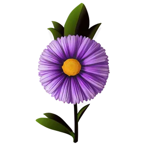 Twilight Purple Flower PNG 05242024