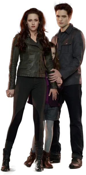 Twilight Saga Family Portrait PNG image