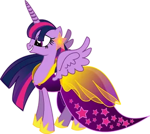 Twilight Sparkle Alicorn Vector PNG