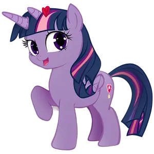 Twilight Sparkle Cute PNG Xfg16