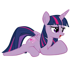 Twilight Sparkle Dreaming PNG 05242024