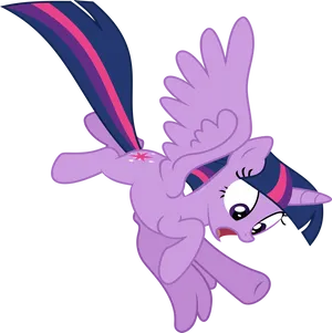 Twilight Sparkle Flying Vector