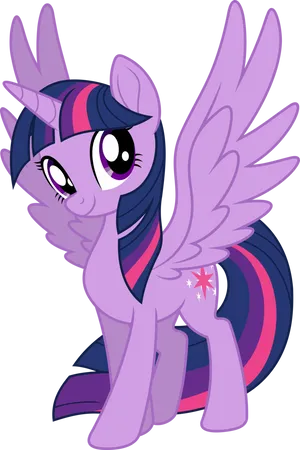Twilight Sparkle Pony Illustration.png PNG