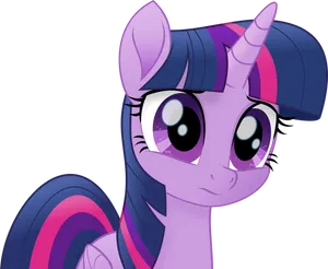 Twilight Sparkle Portrait PNG