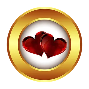 Twin Hearts Icon