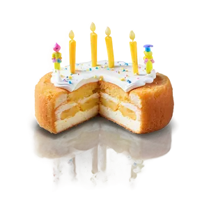 Twinkie Birthday Celebration Cake PNG image