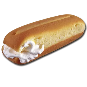 Twinkie Cream Filled Sponge Cake PNG
