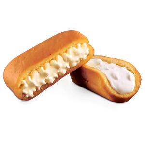 Twinkie Cream Filled Sponge Cake PNG
