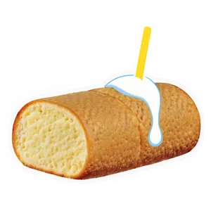 Twinkie Cream Filling Illustration PNG image