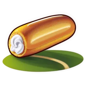 Twinkie Snack Cake Illustration PNG image