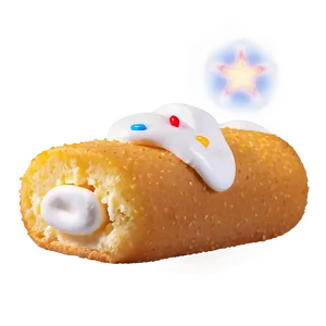 Twinkie Snack Cakewith Cream Fillingand Sprinkles PNG