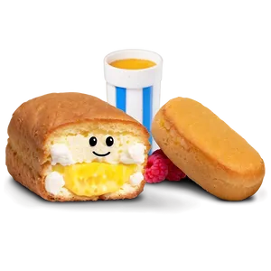 Twinkie Snack Character Cartoon PNG image