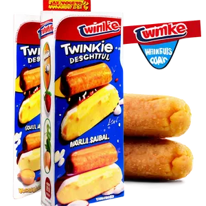 Twinkie Snack Packagingand Product Display PNG