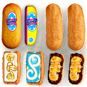 Twinkie Variations Artistic Representation PNG