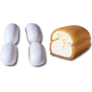 Twinkieand Marshmallows PNG image