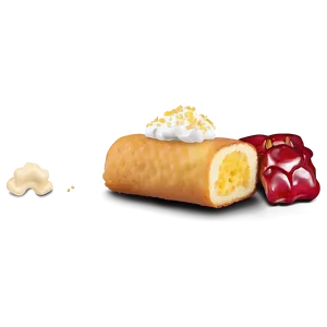 Twinkiewith Cream Fillingand Red Jelly PNG