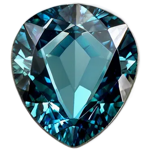 Twinkling Aquamarine Gem PNG Dtb