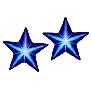 Twinkling Blue Stars Png Kfx PNG image