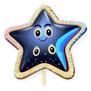 Twinkling Cute Star PNG 54