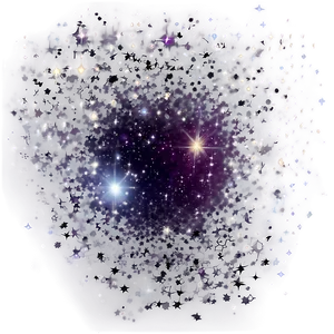 Twinkling Galaxy Stars Effect Png 06252024 PNG image