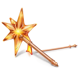 Twinkling Star Wand Png 78 PNG image