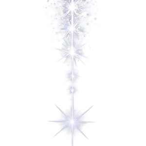 Twinkling White Glitter Glow PNG 77