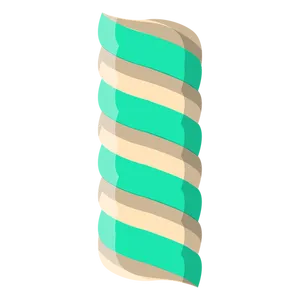 Twisted Marshmallow Graphic PNG image