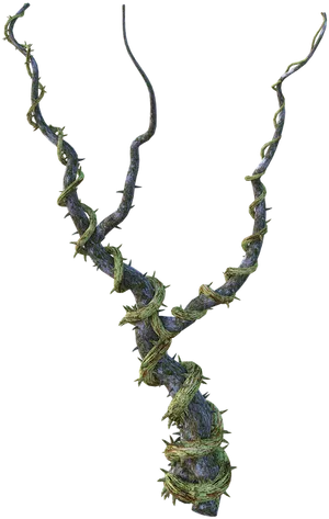 Twisted Vine Silhouette PNG image