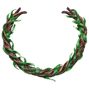 Twisted Vine Wreath PNG image