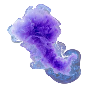 Twisting Purple Smoke PNG 06122024