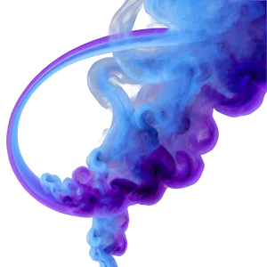 Twisting Purple Smoke PNG 06122024