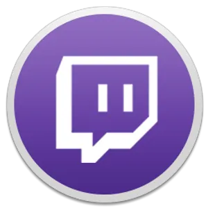 Twitch Logo Glitch Icon PNG image