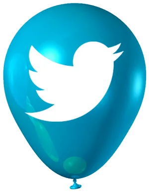 Twitter Balloon Logo PNG image