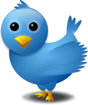 Twitter Blue Bird Icon PNG