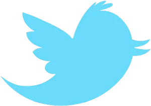 Twitter Logo Blue Bird PNG image