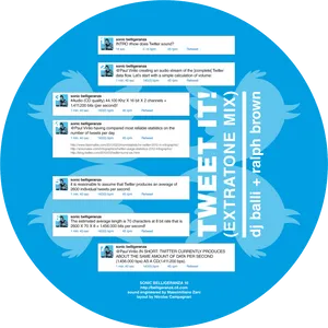 Twitter Sound Visualization PNG image