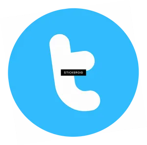 Twitter Stickeroid Logo PNG image