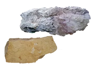 Two Contrasting Rocks Texture PNG image