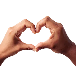 Two Hands Forming A Heart Emoji Png 05252024 PNG image