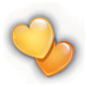 Two Hearts Emoji PNG Clipart 05042024