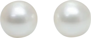 Two Pearls Sideby Side PNG image