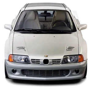 Two-seater Car Front View PNG Khv