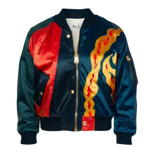 Two-tone Bomber Jacket PNG 06282024 PNG