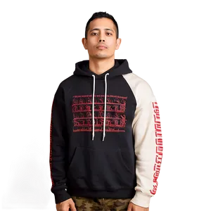 Two-tone Hoodie Strings PNG 28