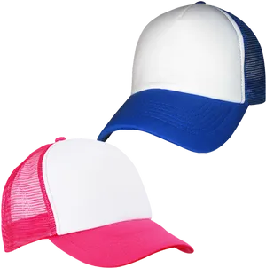 Two Tone Trucker Hats PNG image