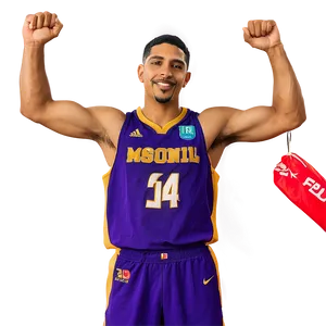 Tyrese Haliburton Celebrating Victory Png Mhj26 PNG image